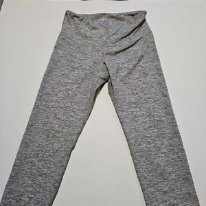 Old Navy Active Womens High Rise Go-Dry Gray Leggings SZ Large